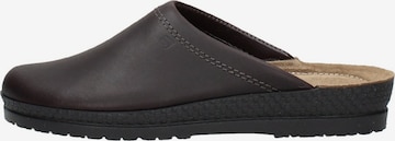 ROHDE Slipper 'Dichte Teen' in Brown: front