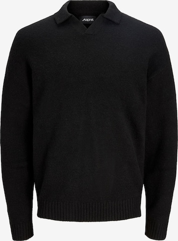 Pull-over aprel en noir : devant