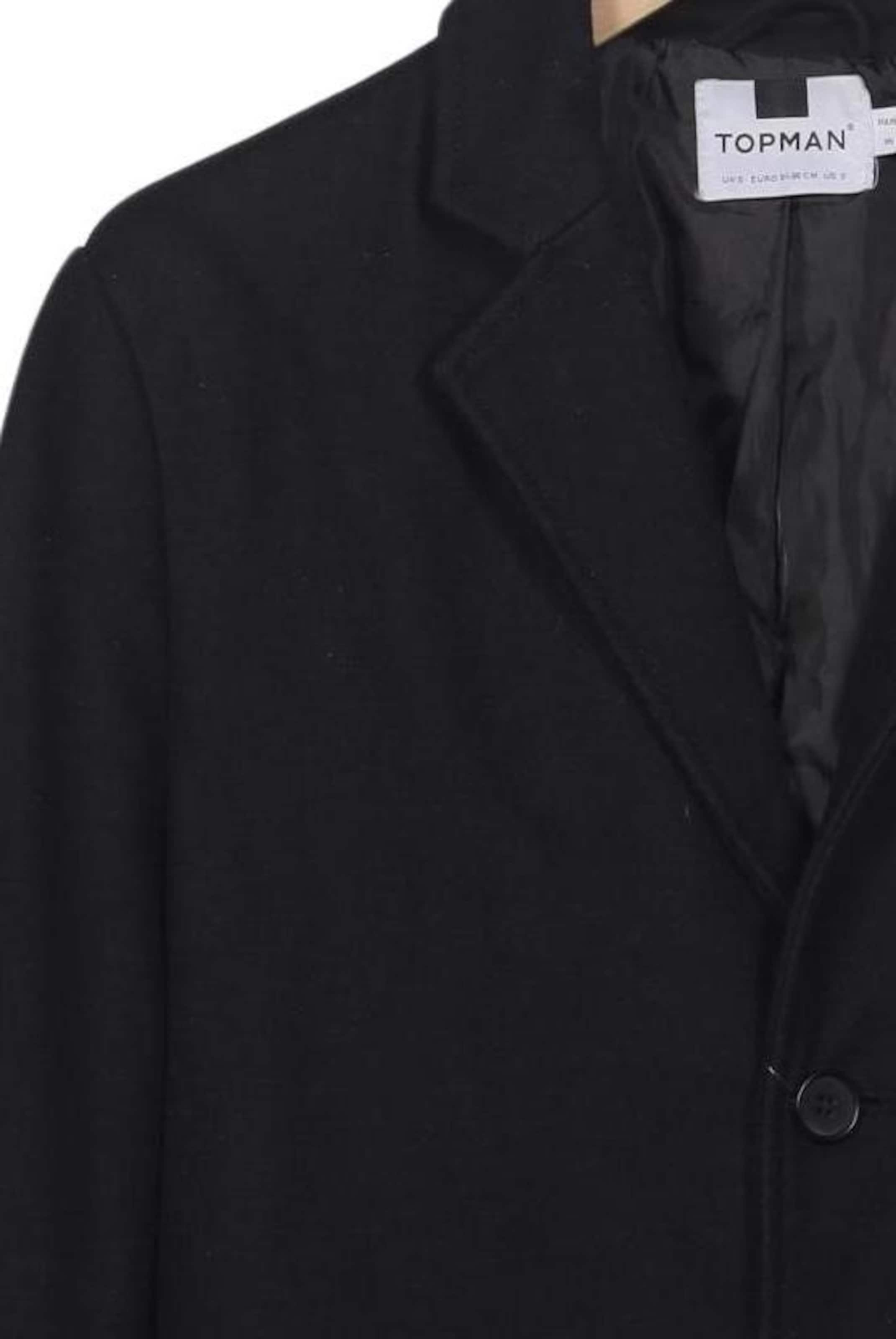 TOPMAN Jacket & Coat in S in Black