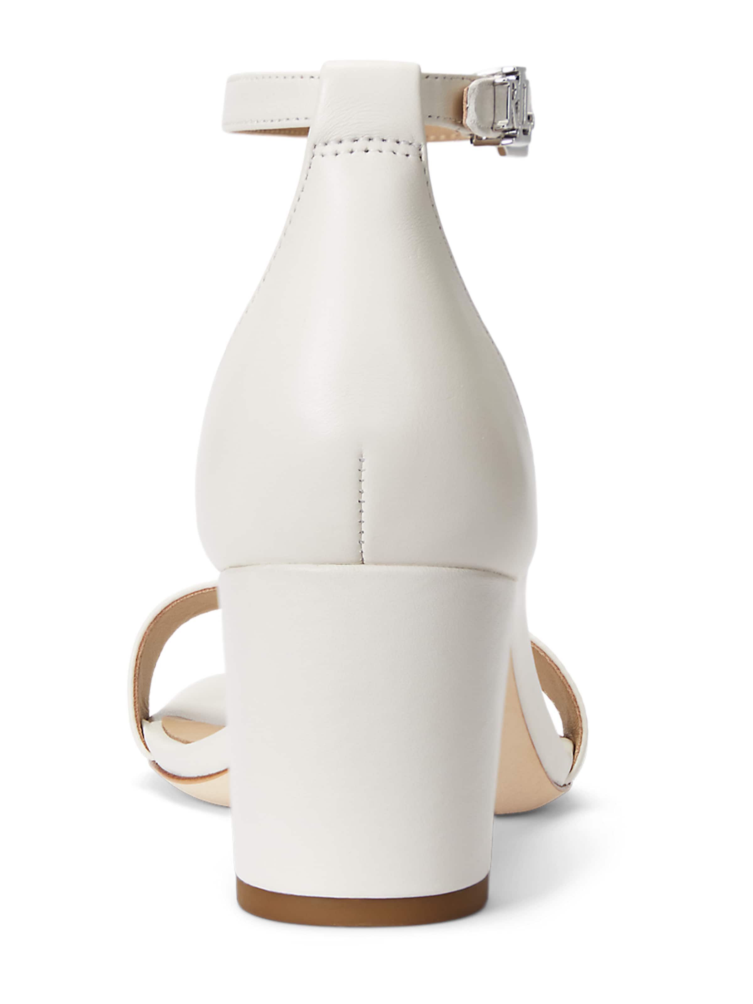Lauren Ralph Lauren Σανδάλι με λουράκια 'LOGAN' σε λευκό