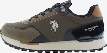 U.S. POLO ASSN. Sneaker in Grün: Vorderseite