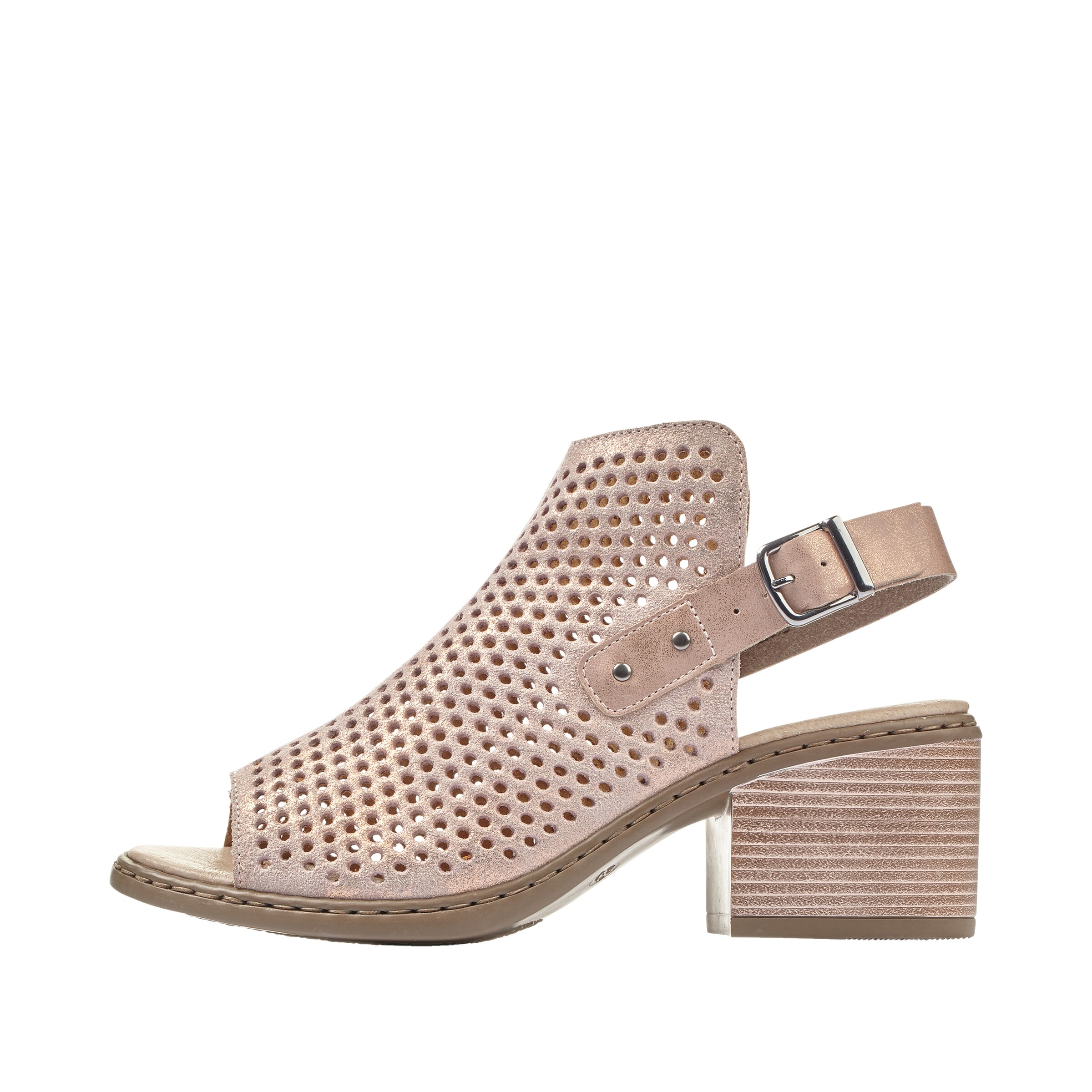 Rieker Sandals in Bronze