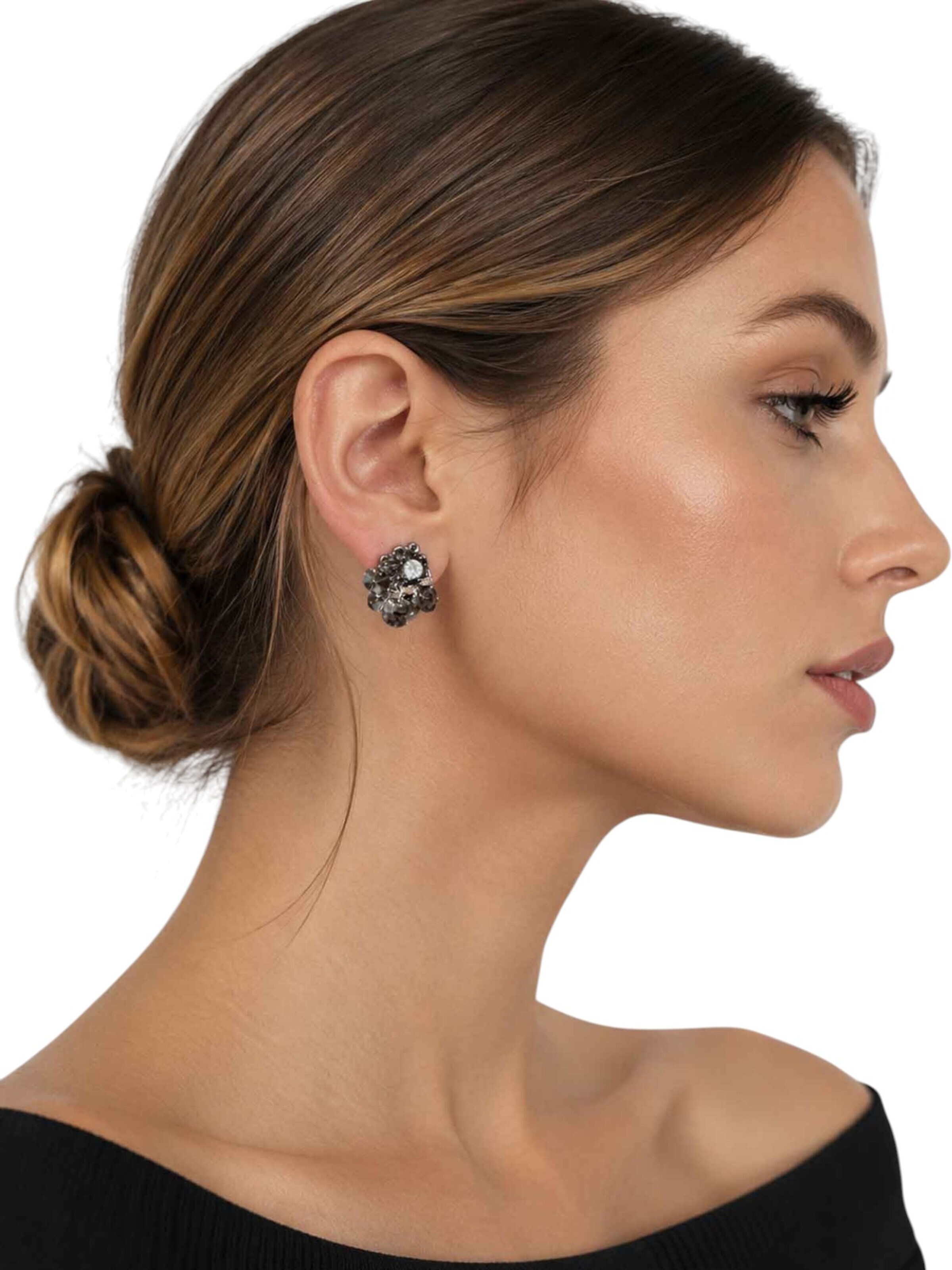 RteRmeNaušnice 'Virginia Earrings' - siva boja