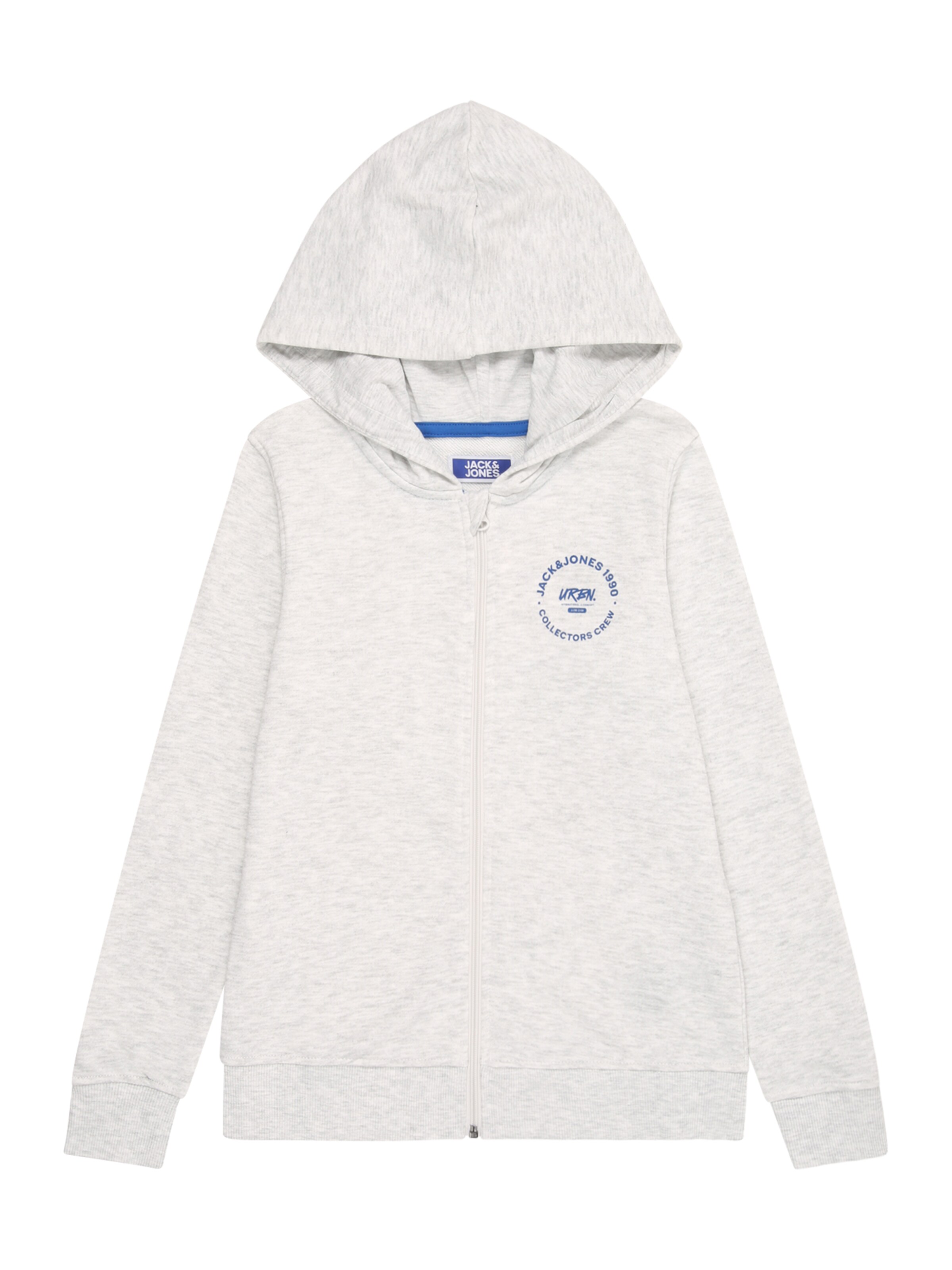 Jack & Jones Junior Mikina 'Simon' – bílá: přední strana