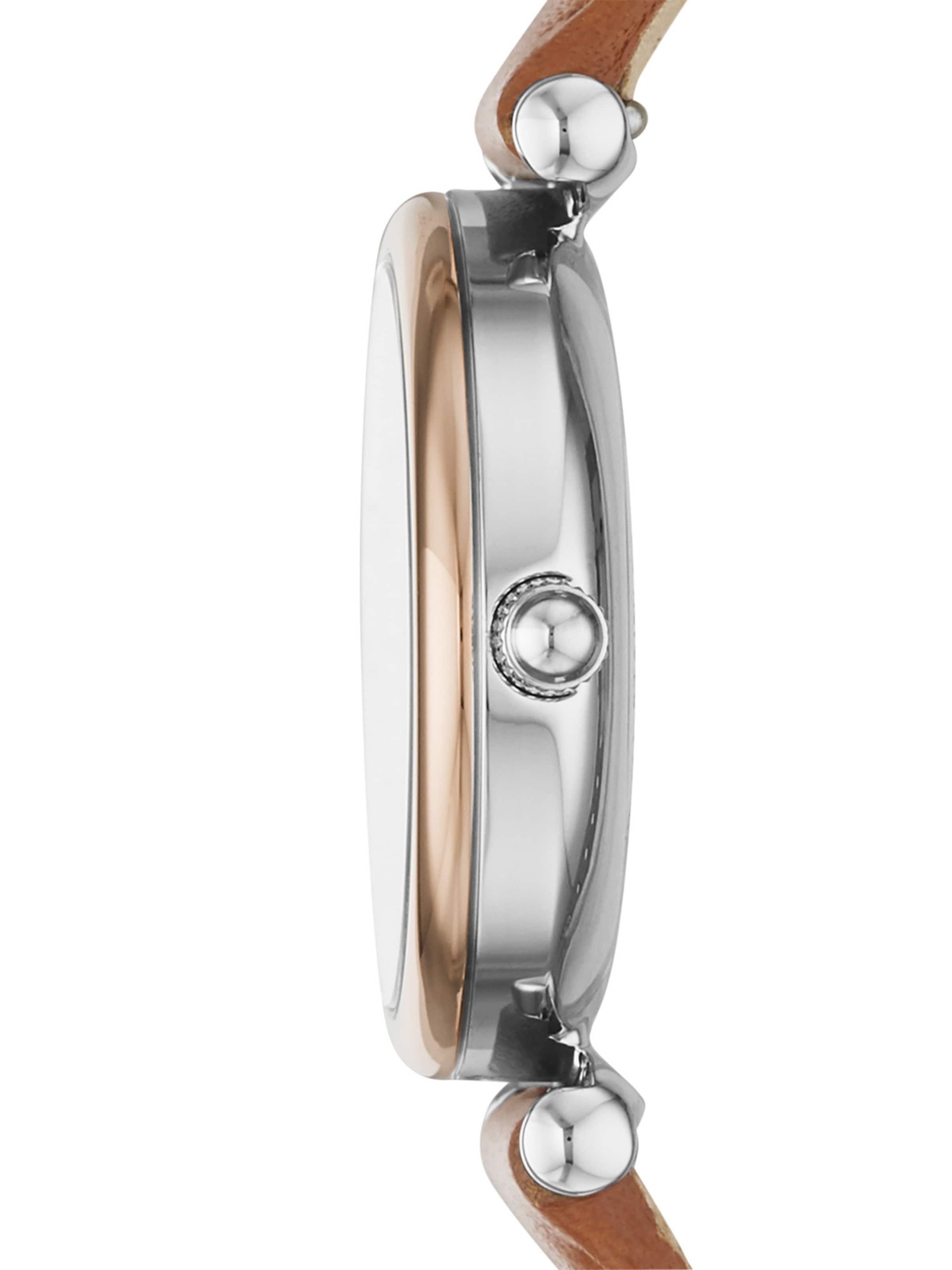 FOSSIL Uhr 'Carlie' in Braun