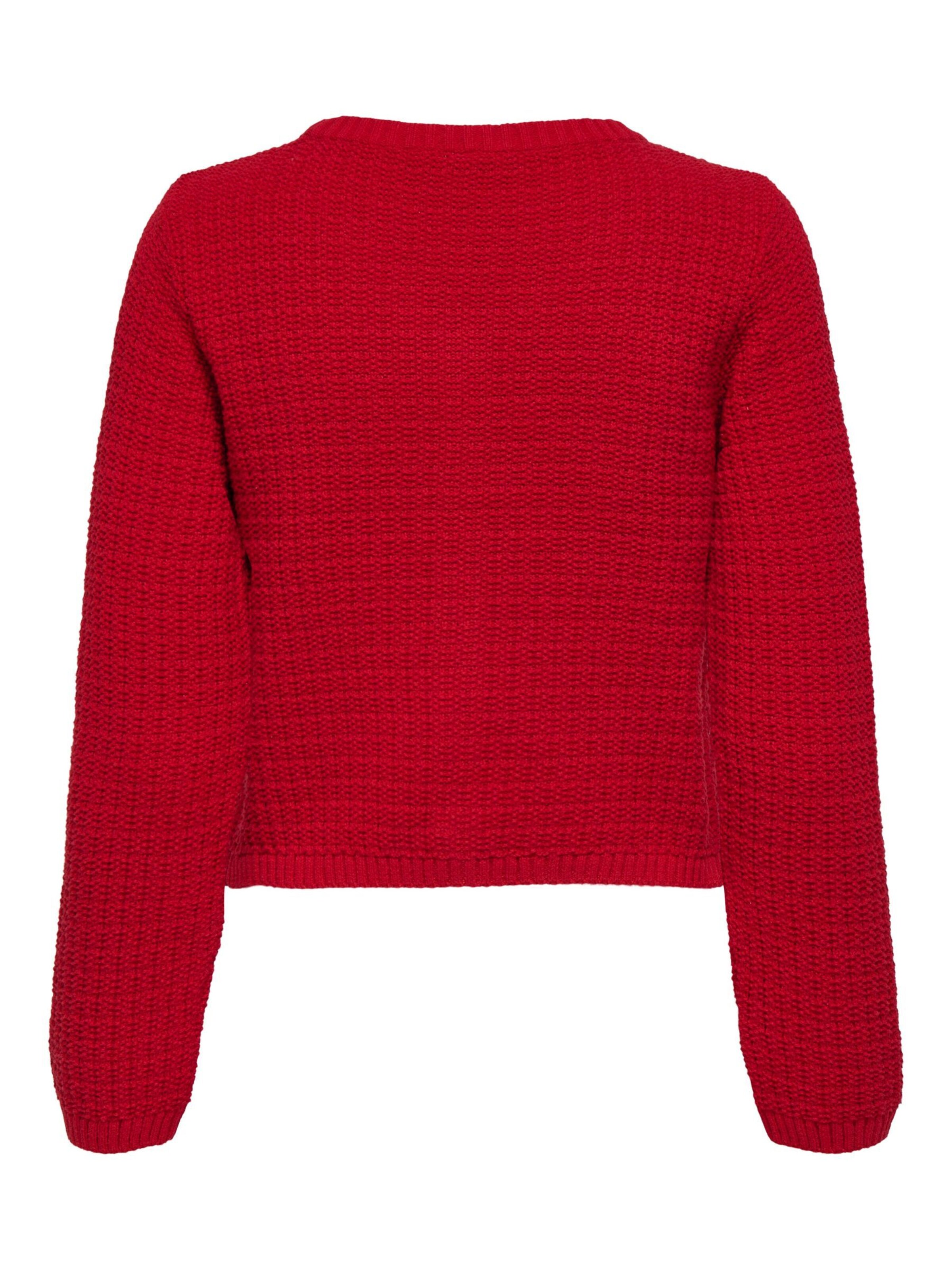 ONLY Cardigan 'ONLNolan' i rød