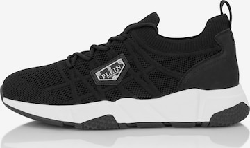 Baskets basses Philipp Plein en noir : devant