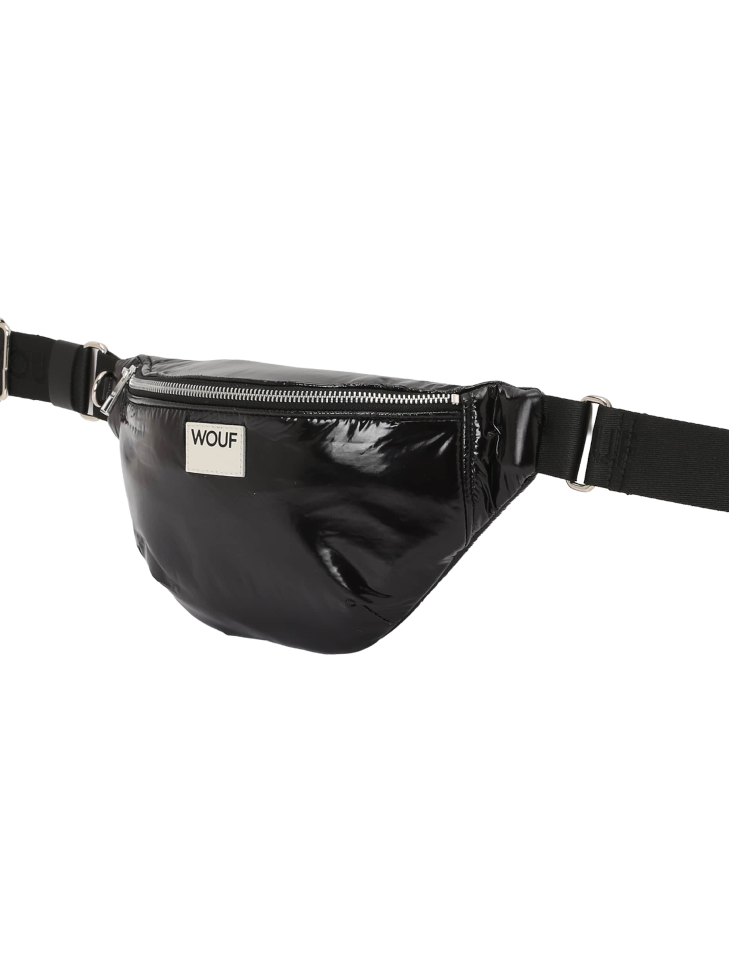 Marsupio 'Glossy' di Wouf in nero