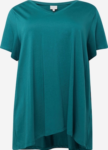 ONLY Carmakoma T-Shirt 'Bonnie Life' in Blau: predná strana