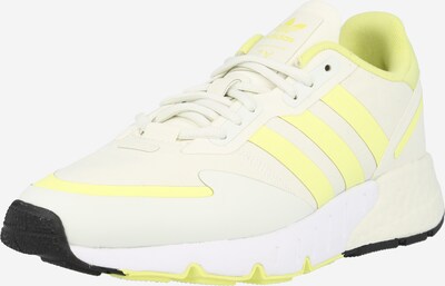 ADIDAS ORIGINALS Baskets basses 'ZX 1K' en jaune clair / blanc, Vue avec produit