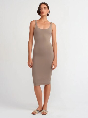 Dilvin Dress in Grey: front