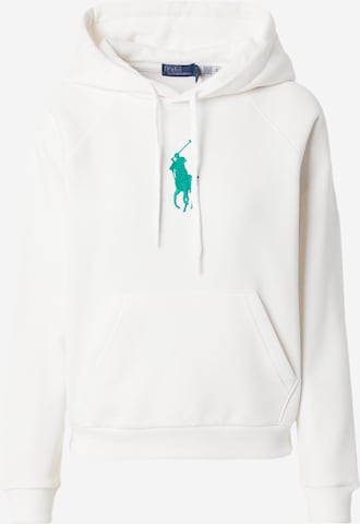 Polo Ralph Lauren Sweatshirt in White: front