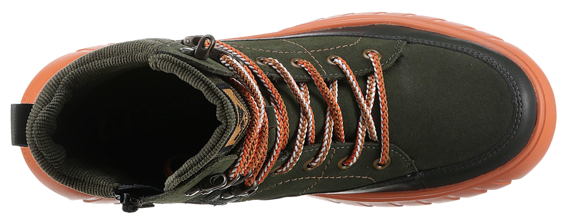 Bottines à lacets Rieker Sport en vert