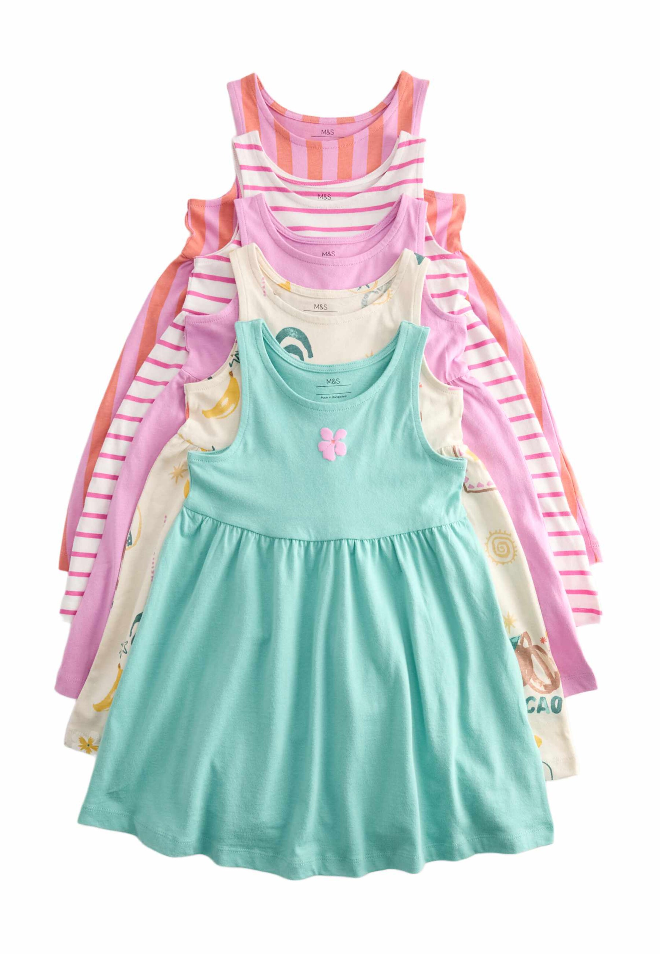 Robe Marks & Spencer en mélange de couleurs : devant