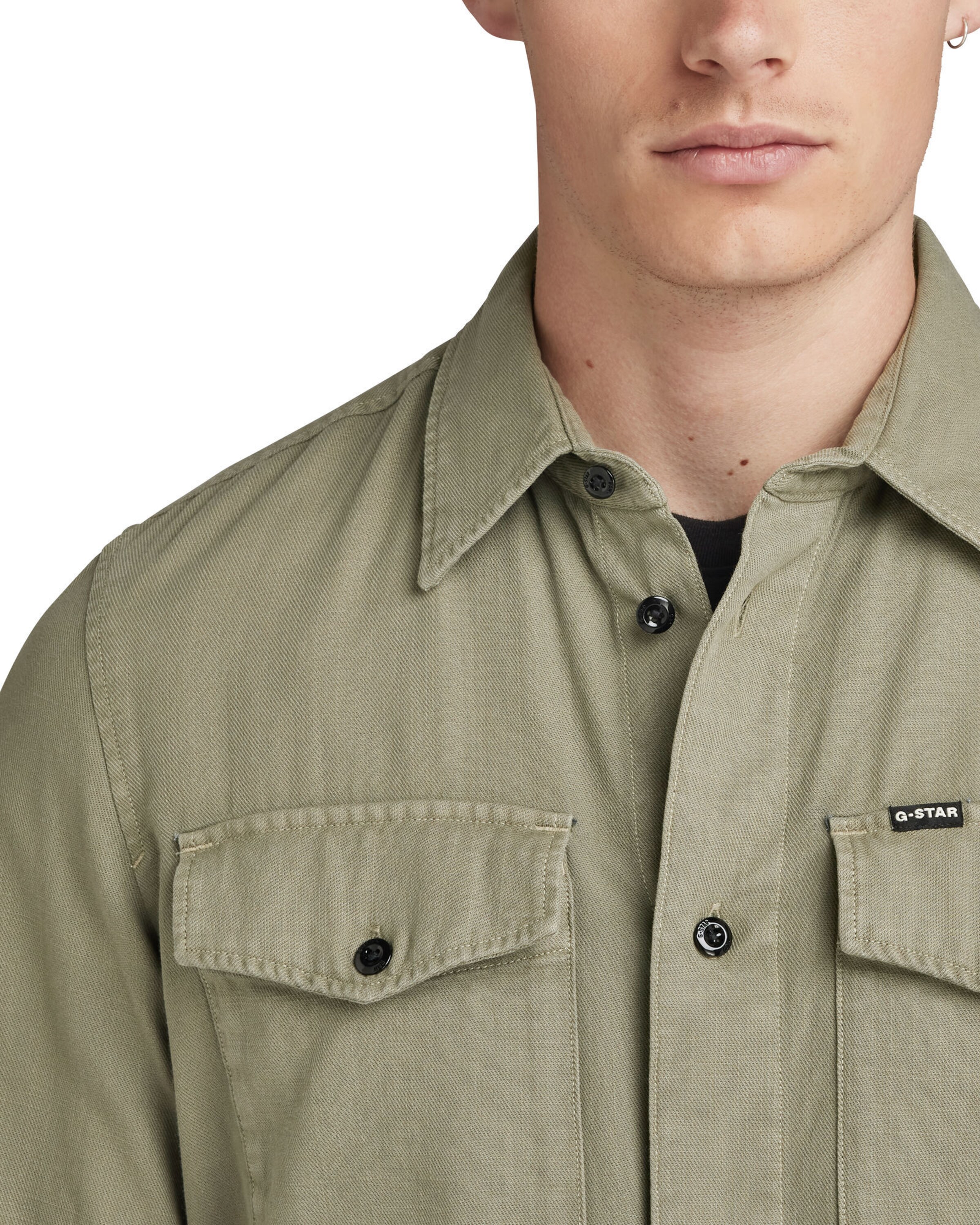 Coupe slim Chemise G-STAR en vert