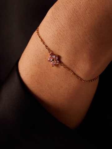 Bracelet Lucardi en or : devant