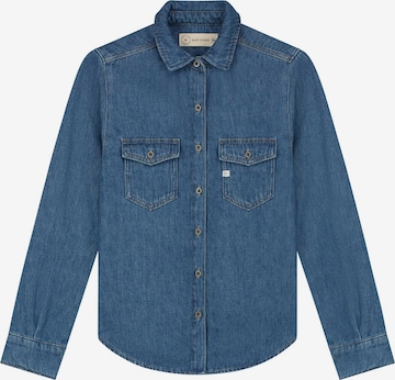 MUD Jeans Blouse 'Shirley' in Blue: front