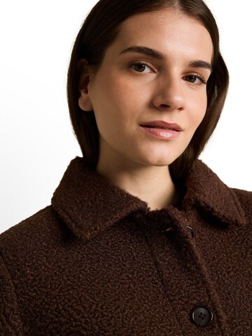 TOM TAILOR Fleecejacke in Braun