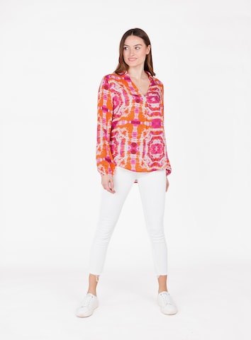 Key Largo Blouse 'TRANCE' in Oranje