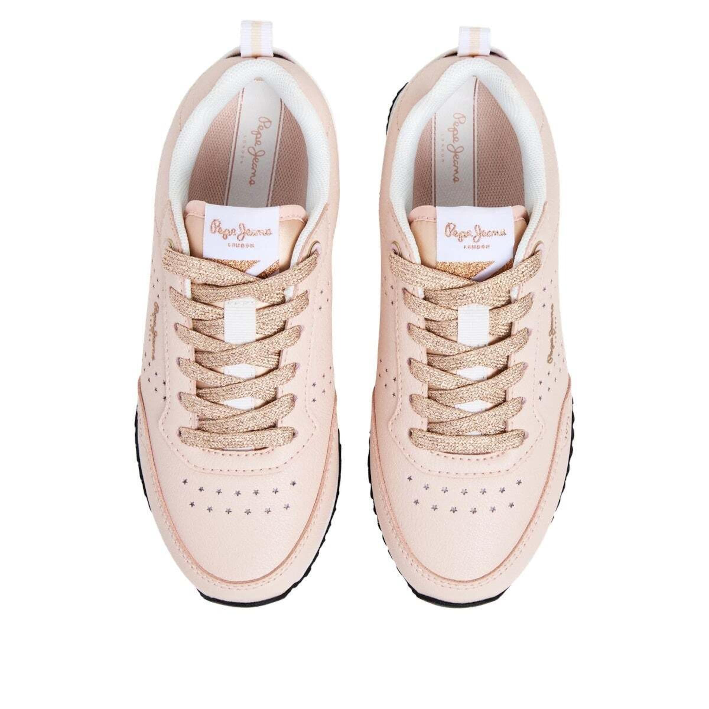 Pepe Jeans Sneakers laag 'Dublin Combi' in Roze