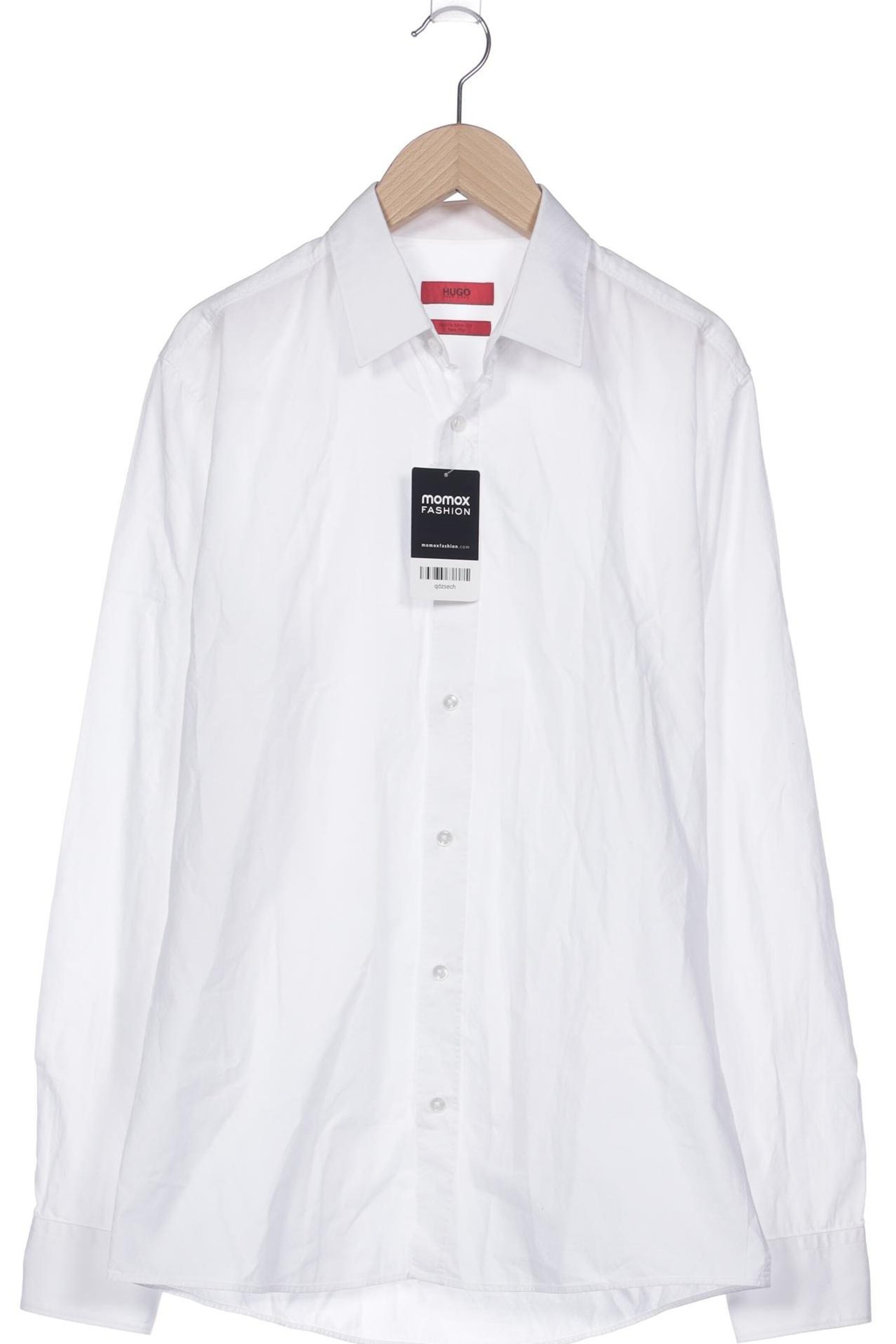 HUGO Button Up Shirt in S in White: front