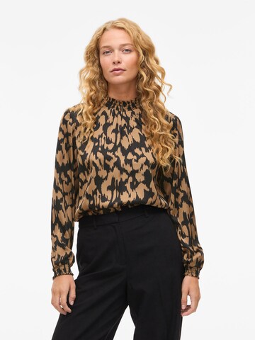 VILA Blouse 'VISofie' in Bruin: voorkant