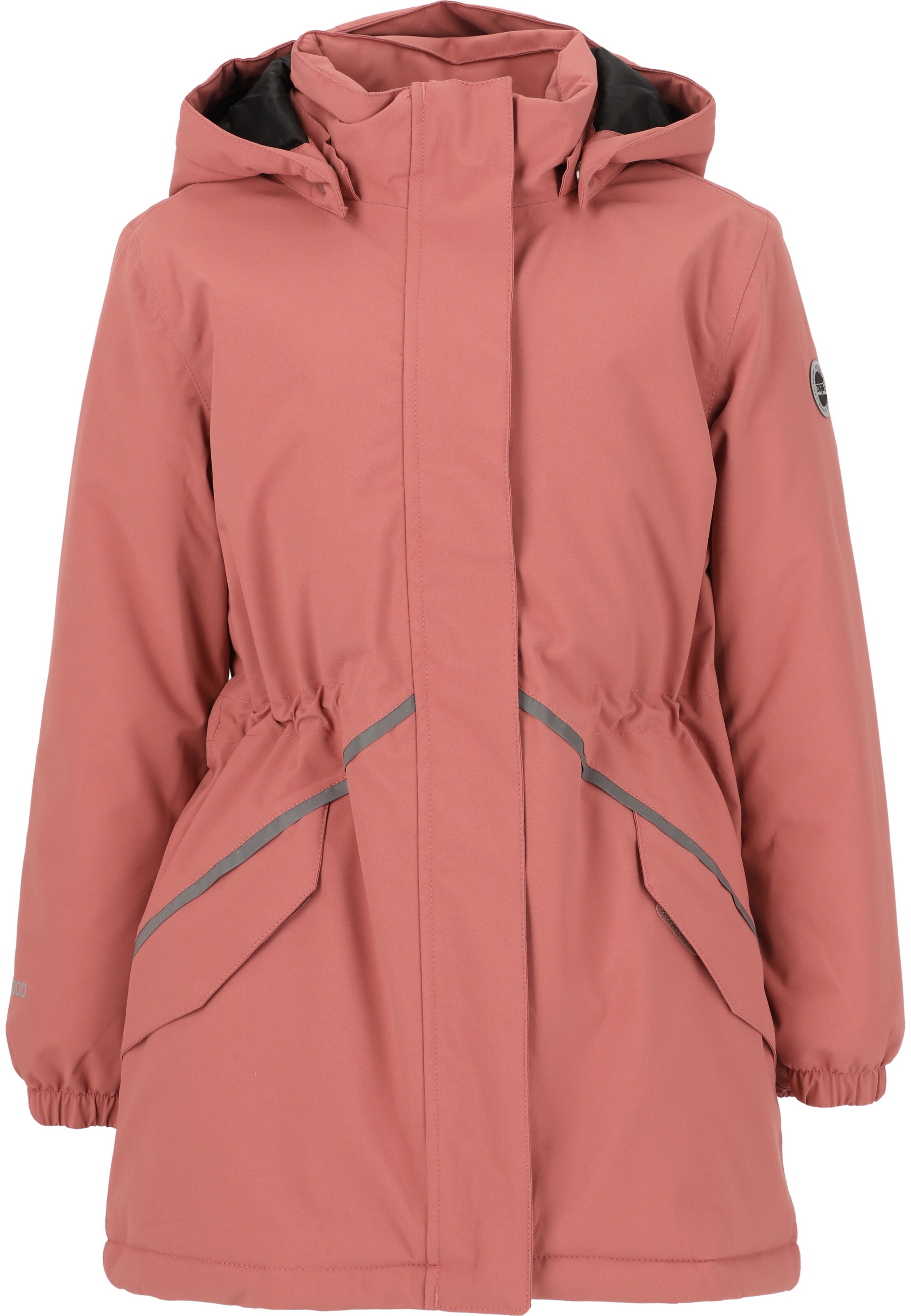 ZigZag Parka 'Rosalina' in Pink: Vorderseite