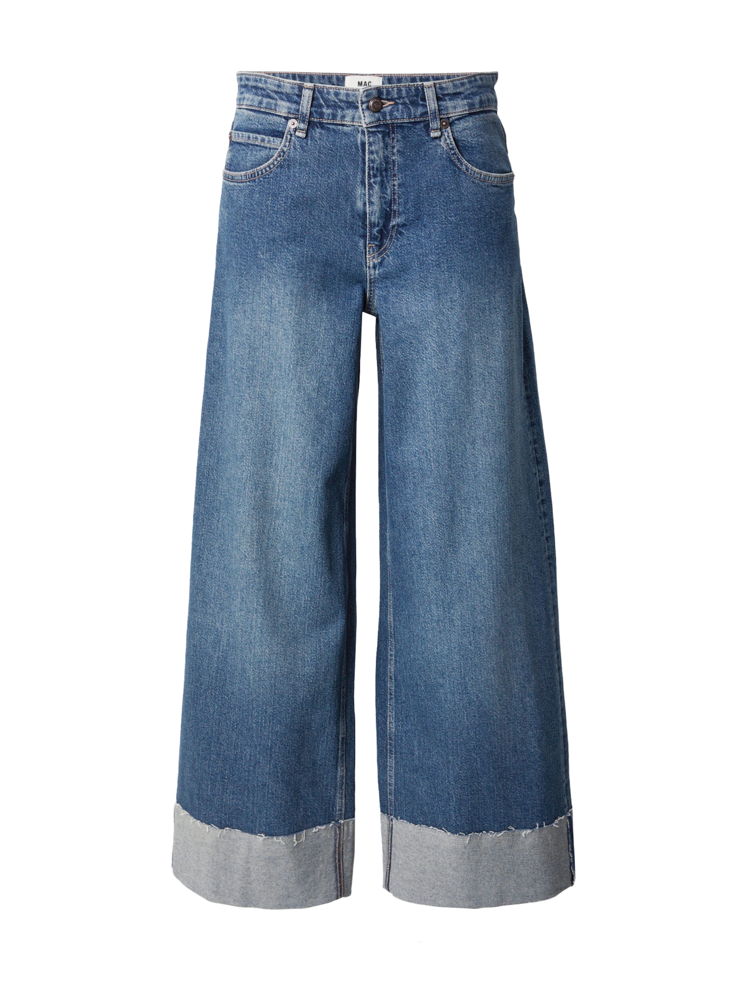 MAC Wide Leg Jeans 'Nevada' in Blau: Vorderseite