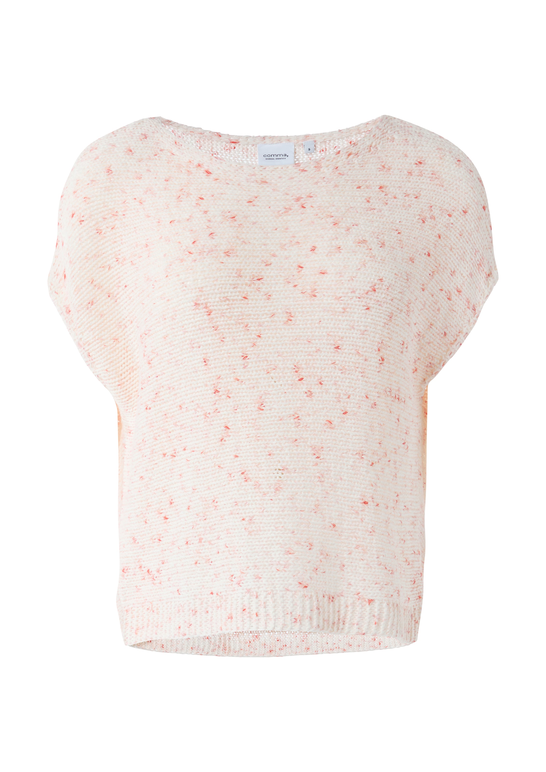 comma casual identity Pullover in Beige: Vorderseite