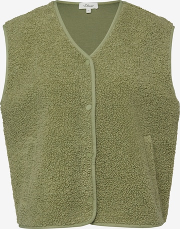 Gilet s.Oliver en vert : devant