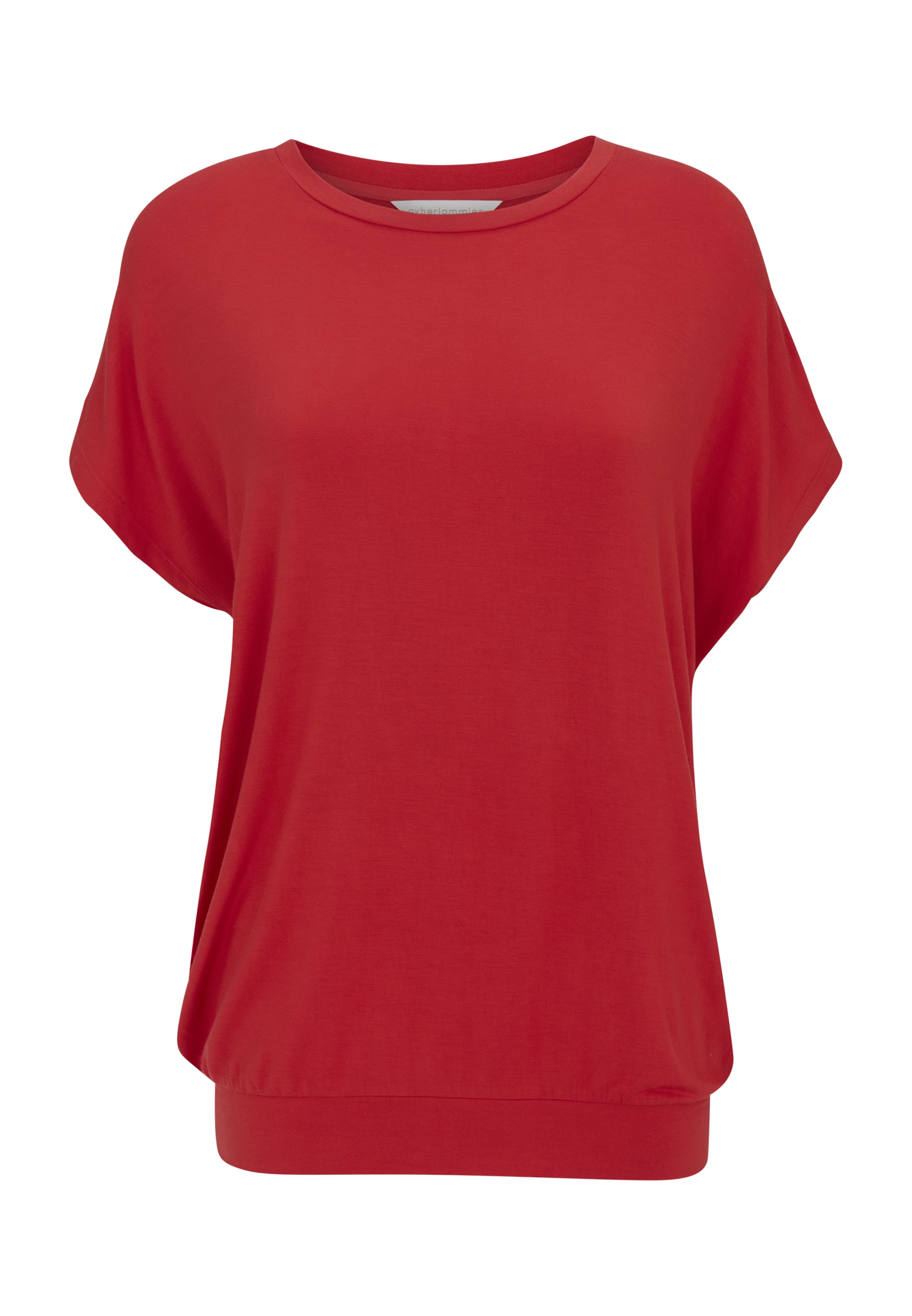 Cyberjammies - Camiseta para dormir en rojo: frente