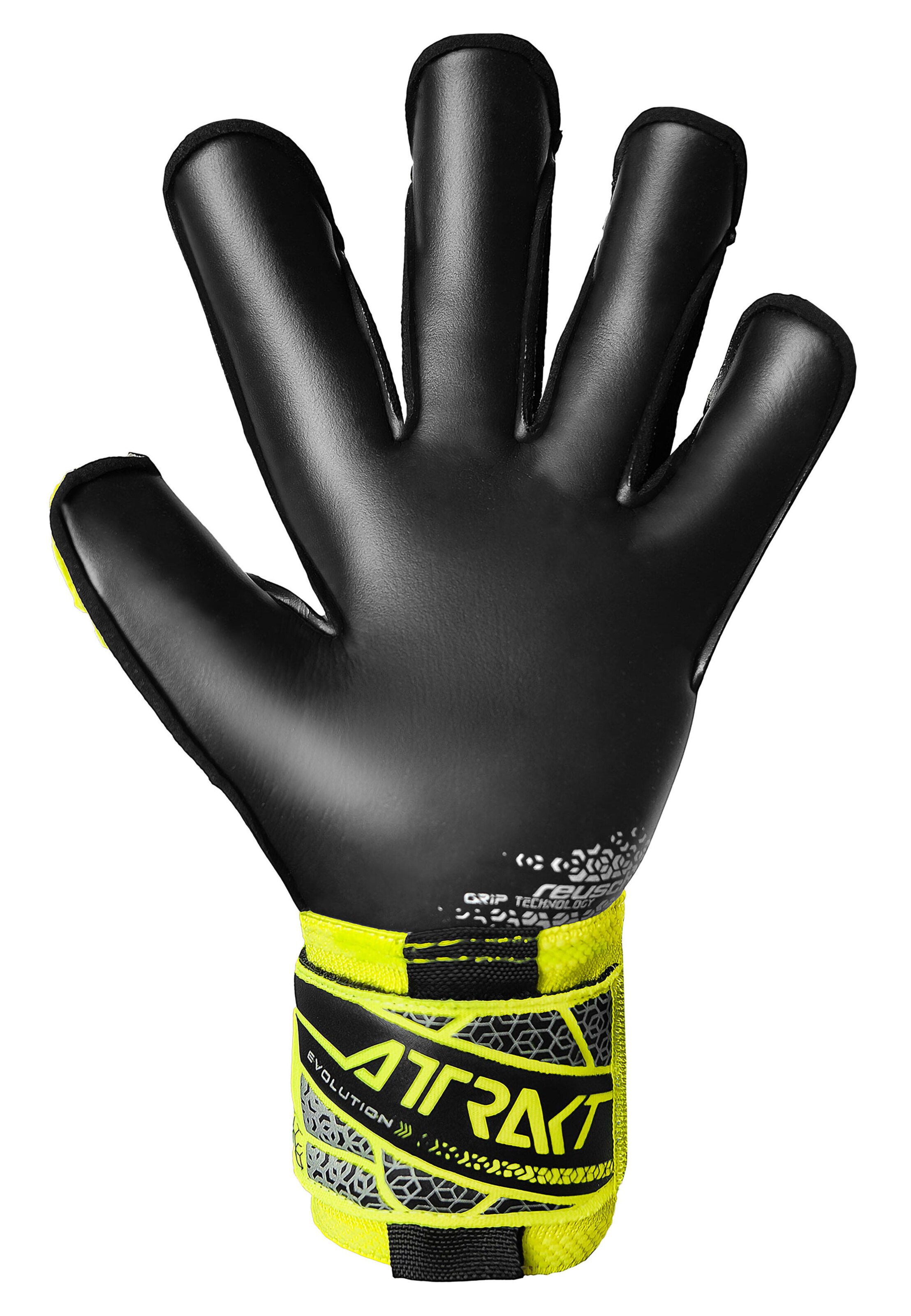 REUSCH Sports gloves 'Attrakt Gold X Evolution' in Mixed colours