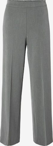 pilka SELECTED Laisvas Kelnės su kantu 'SLFEmma-Tara': priekis