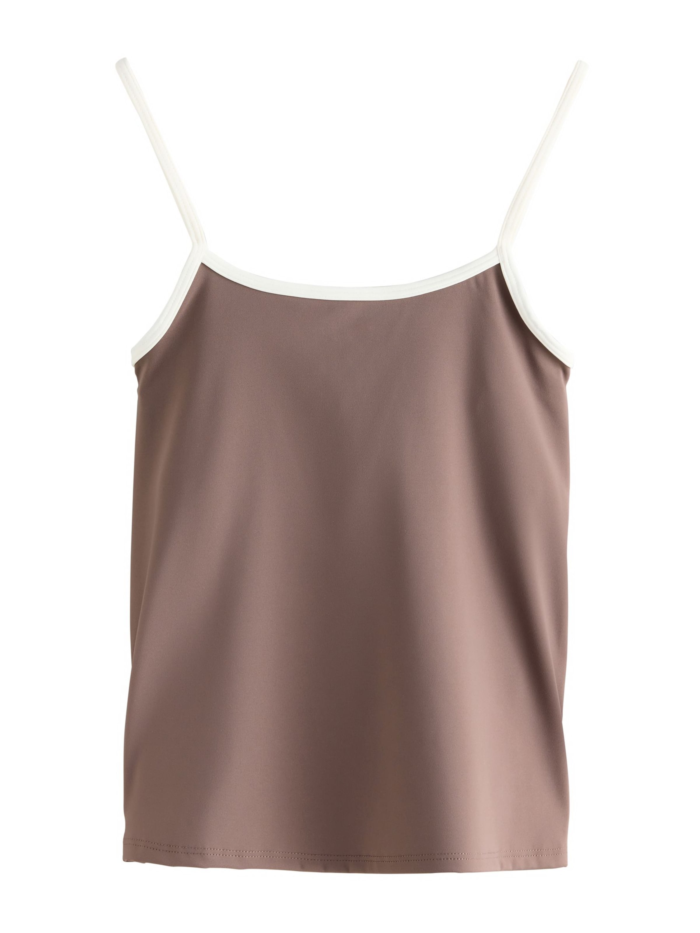 self. Top in Braun: Vorderseite