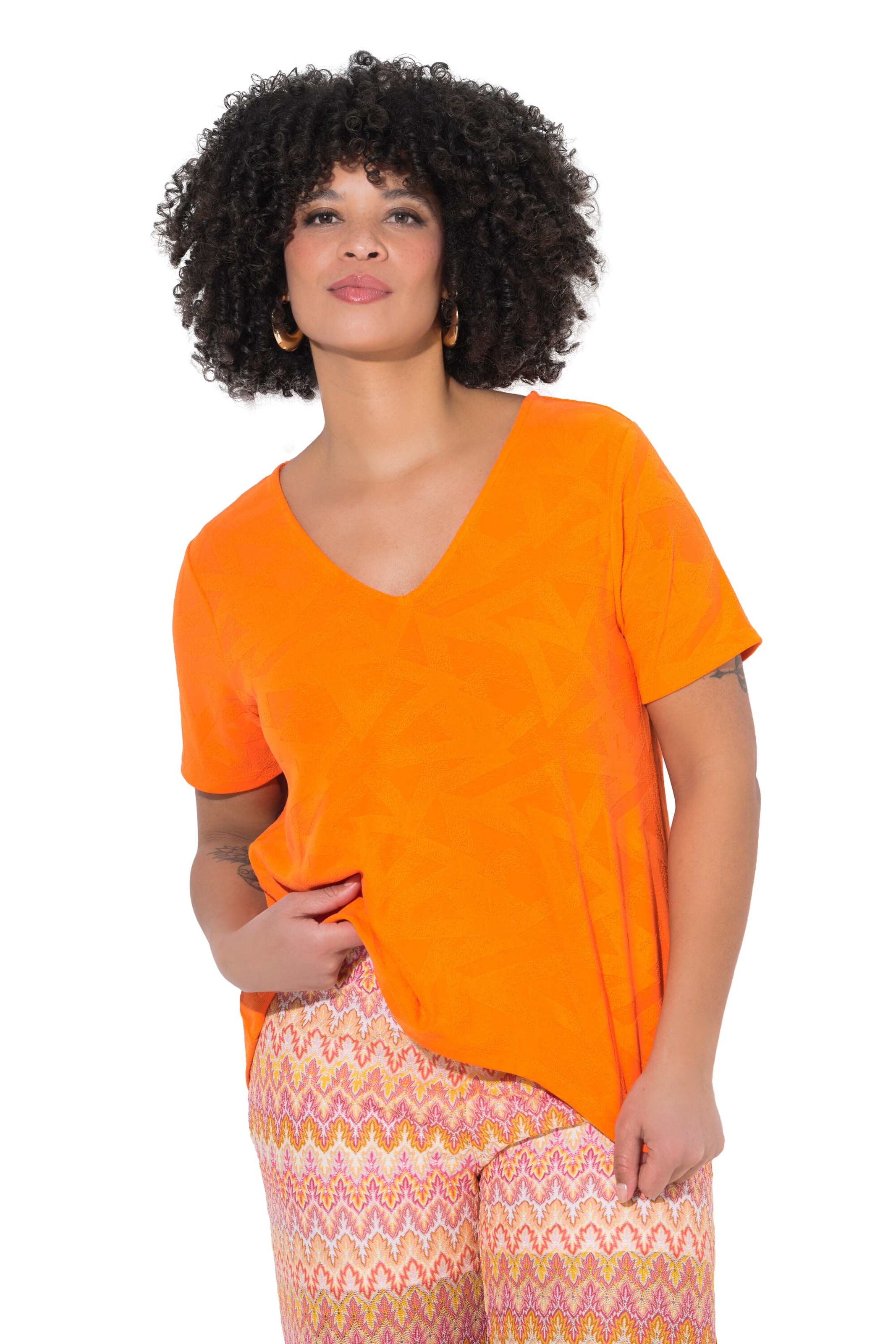Angel of Style Shirt in Orange: Vorderseite
