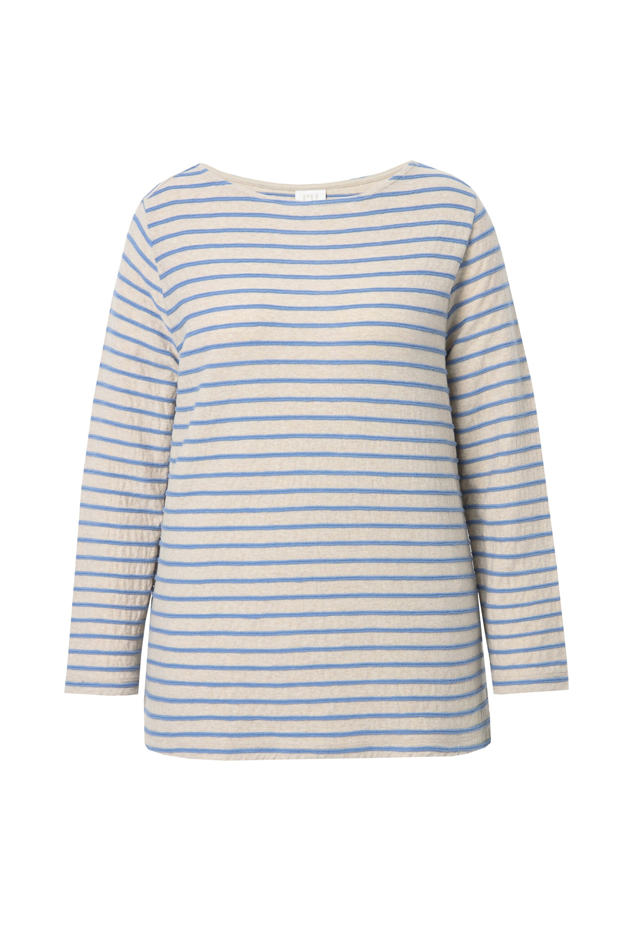 Ulla Popken Shirt in Beige: voorkant