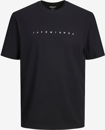 Jack & Jones Plus T-Shirt 'Star' in Schwarz: predná strana