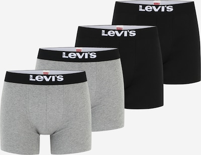 LEVI'S ® Bokserishortsit värissä harmaa / musta / valkoinen, Tuotenäkymä
