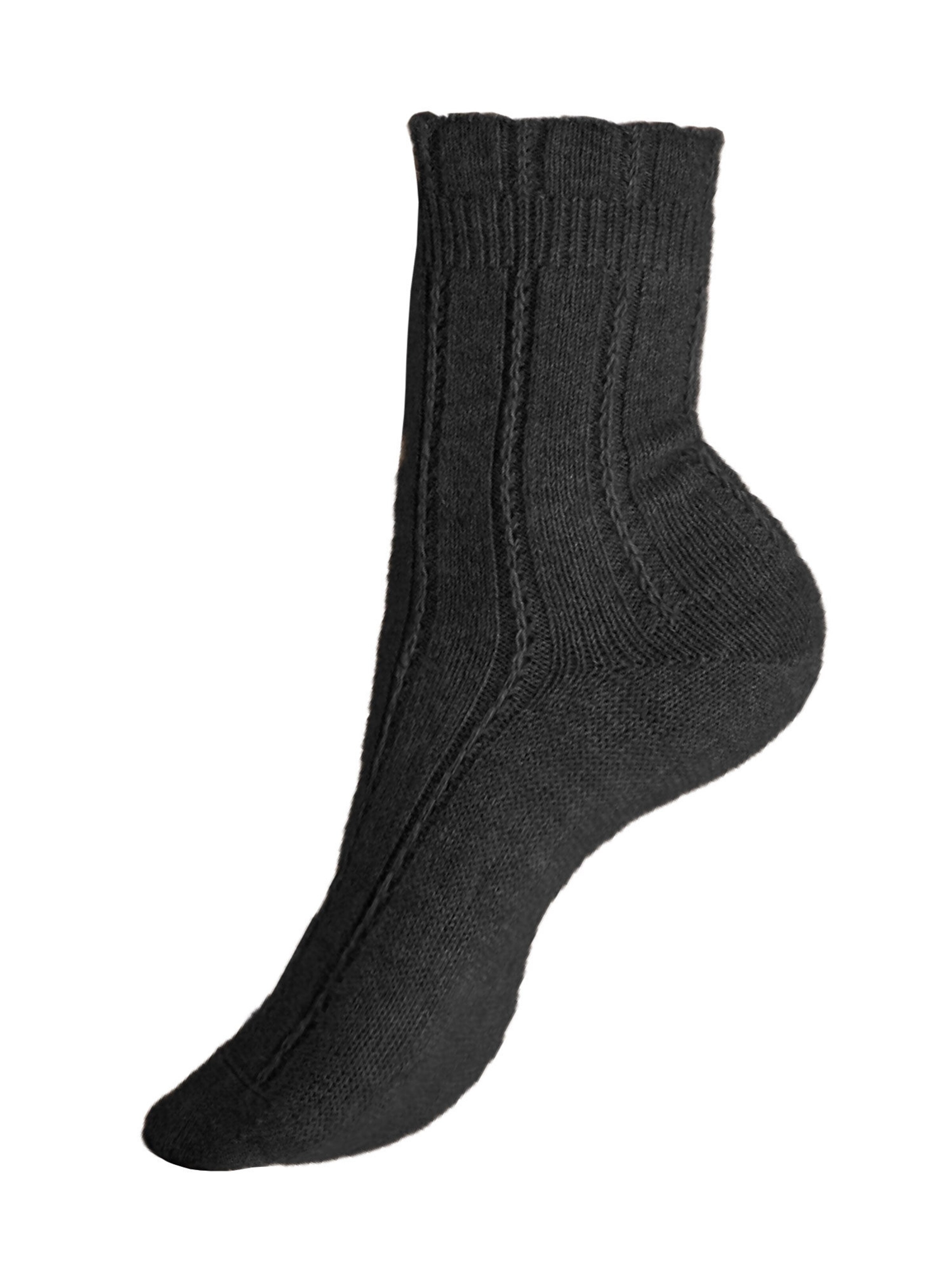 KUNERT Socks in Black: front