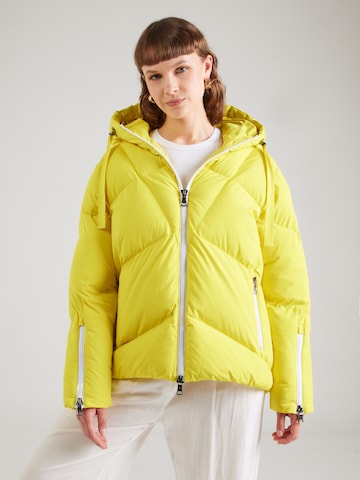 No. 1 Como Jacke 'Lou' in Gelb: Vorderseite