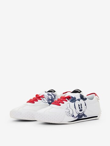 Desigual Platform trainers in White