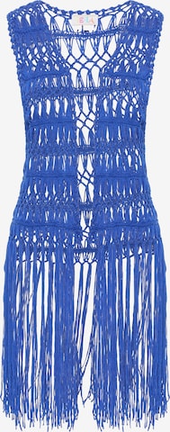 IZIA Vest in Blue: front