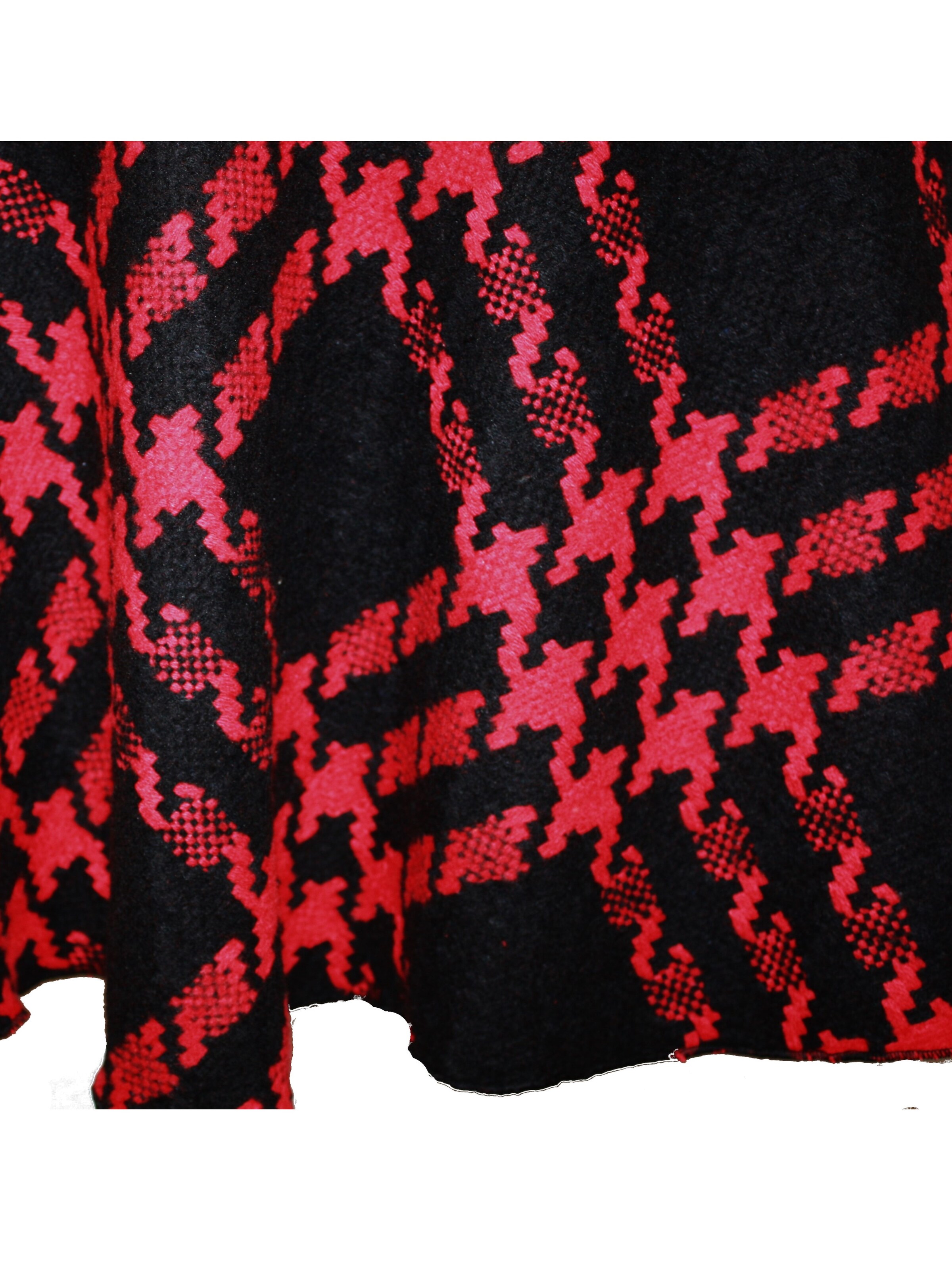 dunkle design Skirt 'Boucle' in Red