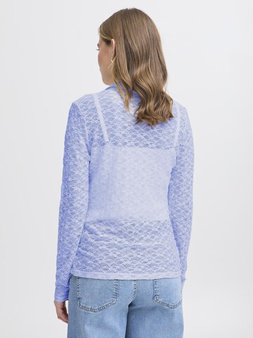 ICHI - Blusa ' IXLACEY ' en azul
