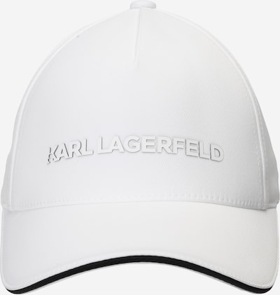 Kepurė iš Karl Lagerfeld, spalva – balta, Prekių apžvalga