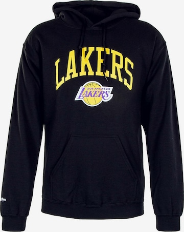 Mitchell & Ness Sweatshirt 'Los Angeles Lakers' in Black: front