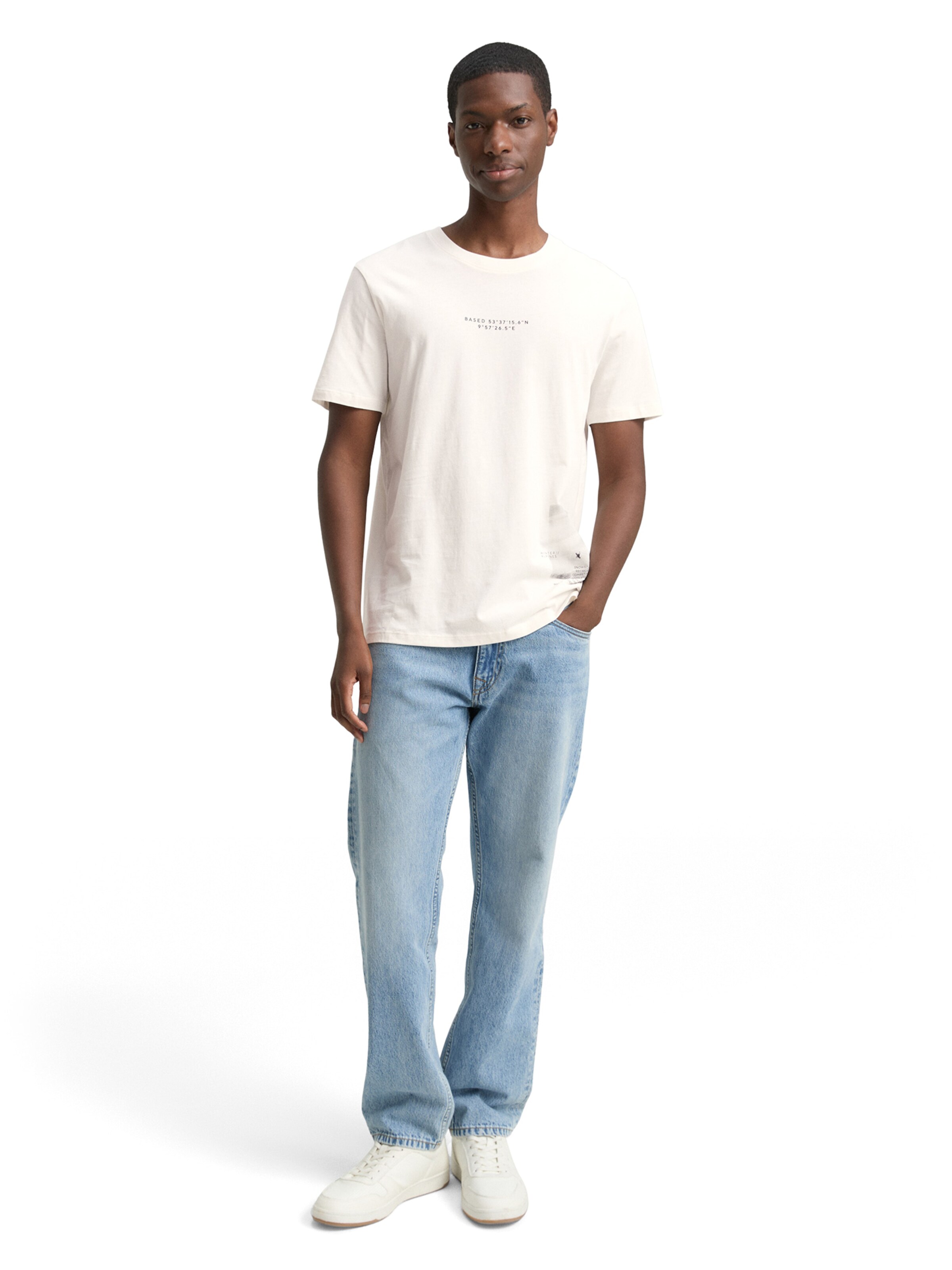 TOM TAILOR DENIM Shirt in Wit