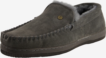 Warmbat Slipper 'Grizzly' in Grey: front