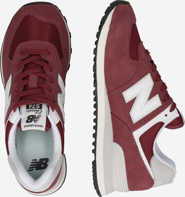 new balance Trampki niskie '574' w kolorze czerwony