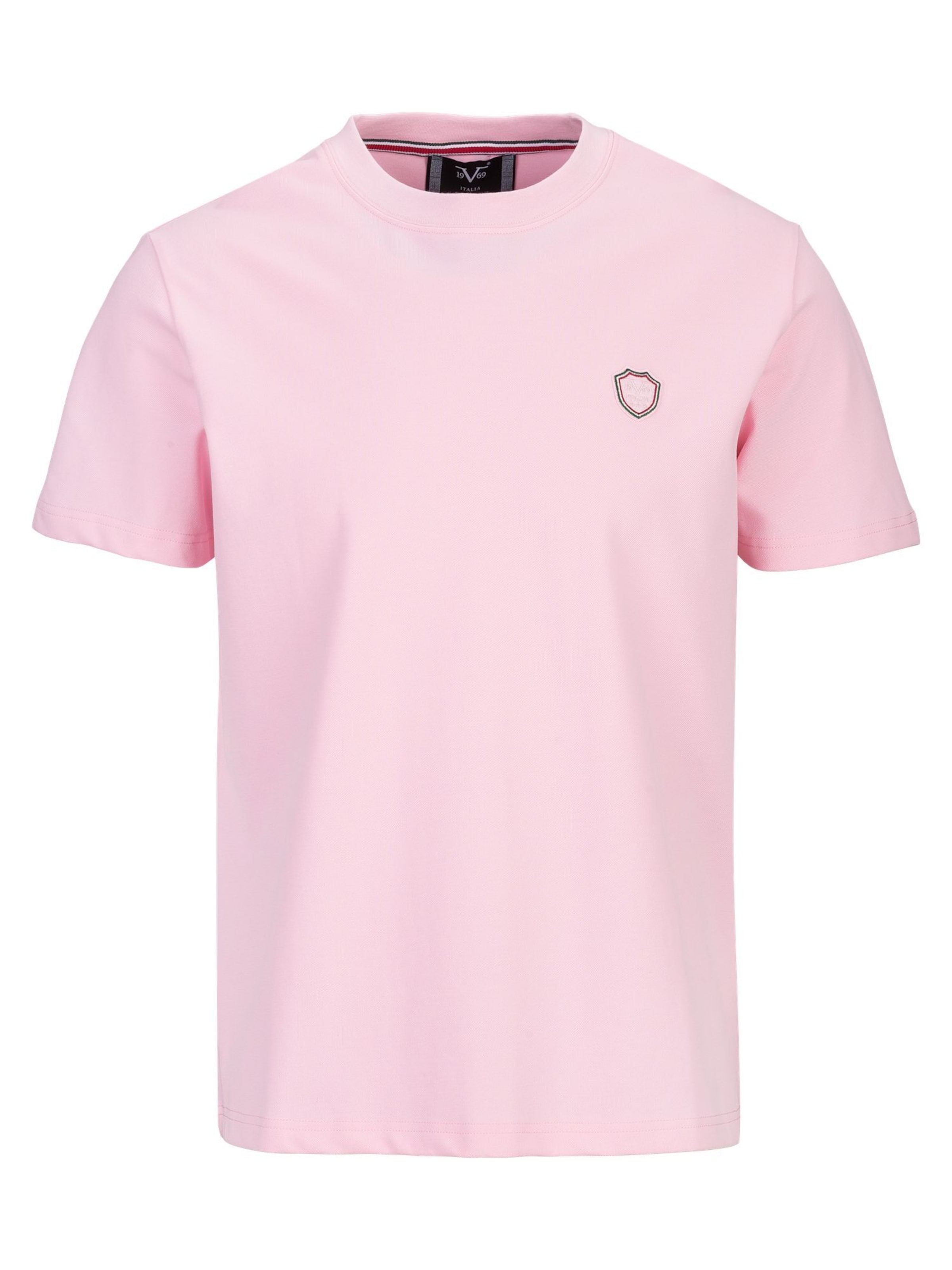 19V69 ITALIA Shirt 'Tarius' in Roze: voorkant